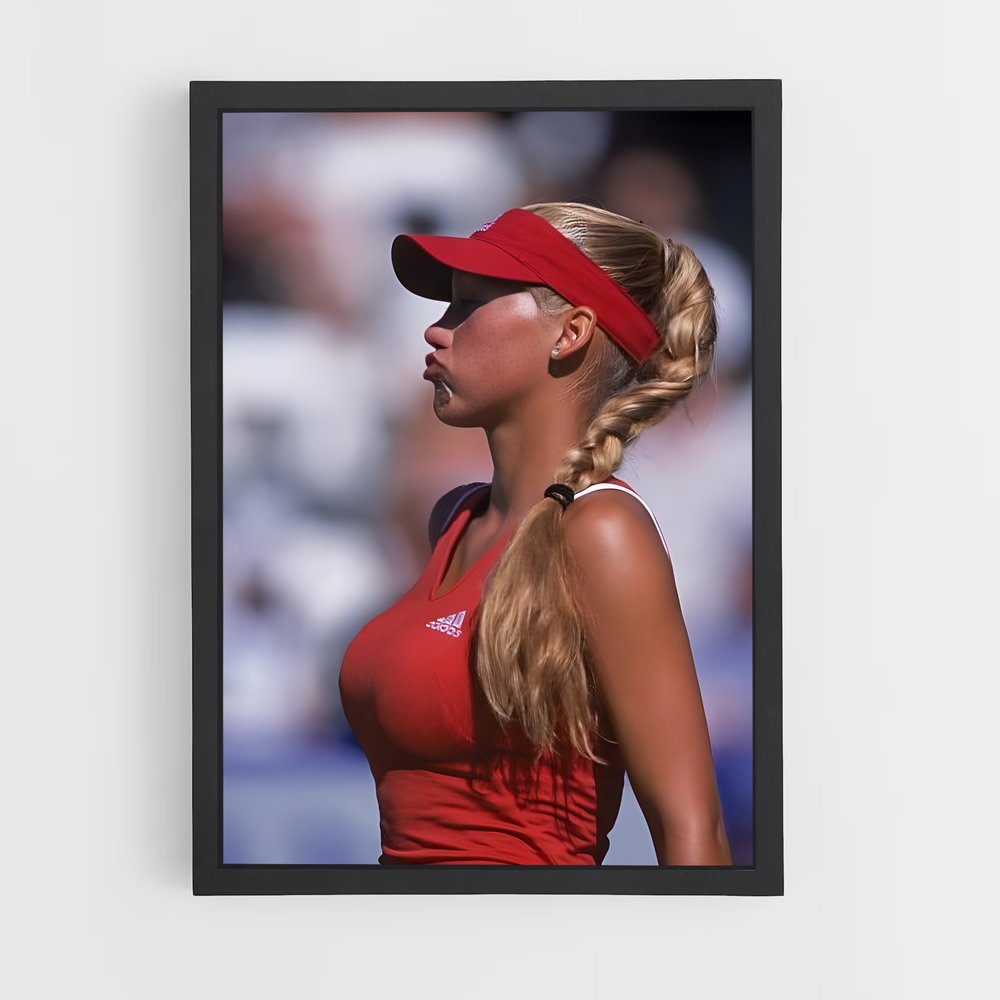 Poster Sportive Éblouissante – affiche Tennis (vue 2)
